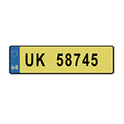 number plate